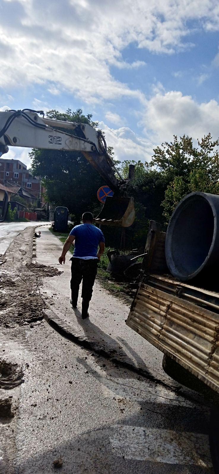 Služba održavanja kanalizacione mreže i objekata: RADOVI NA KANALIZACIONOJ MREŽI