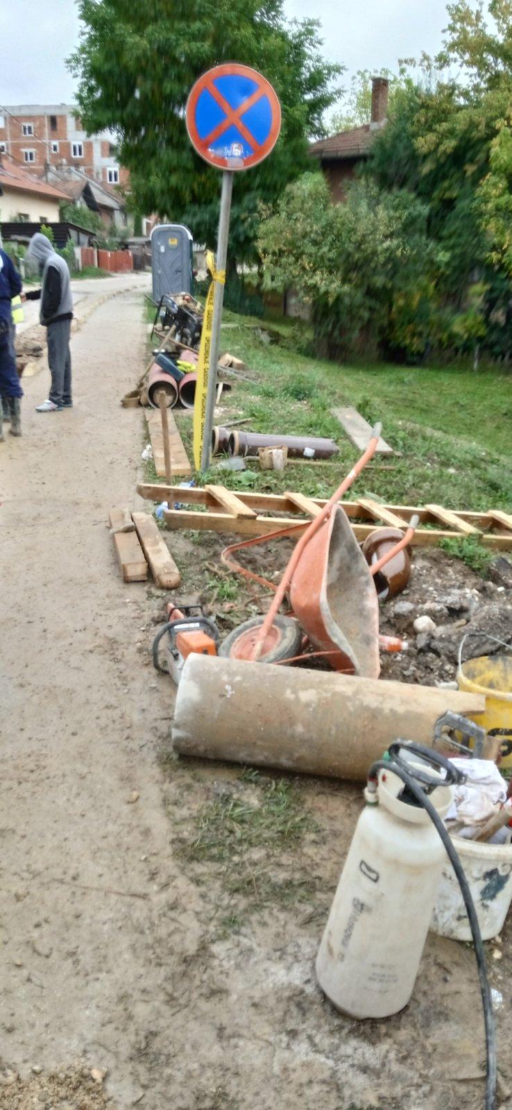 Služba održavanja kanalizacione mreže i objekata: RADOVI NA KANALIZACIONOJ MREŽI