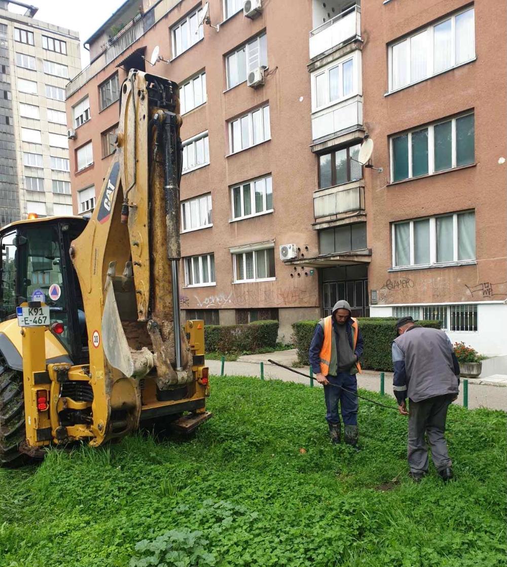 Služba za održavanje vodovodne mreže i objekata:  RADOVI NA VODOVODNOJ MREŽI
