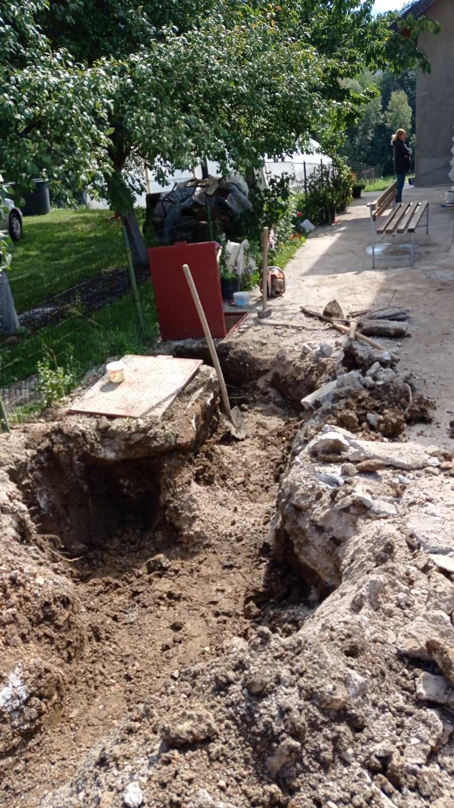 Služba za održavanje vodovodne mreže i objekata:  RADOVI NA VODOVODNOJ MREŽI