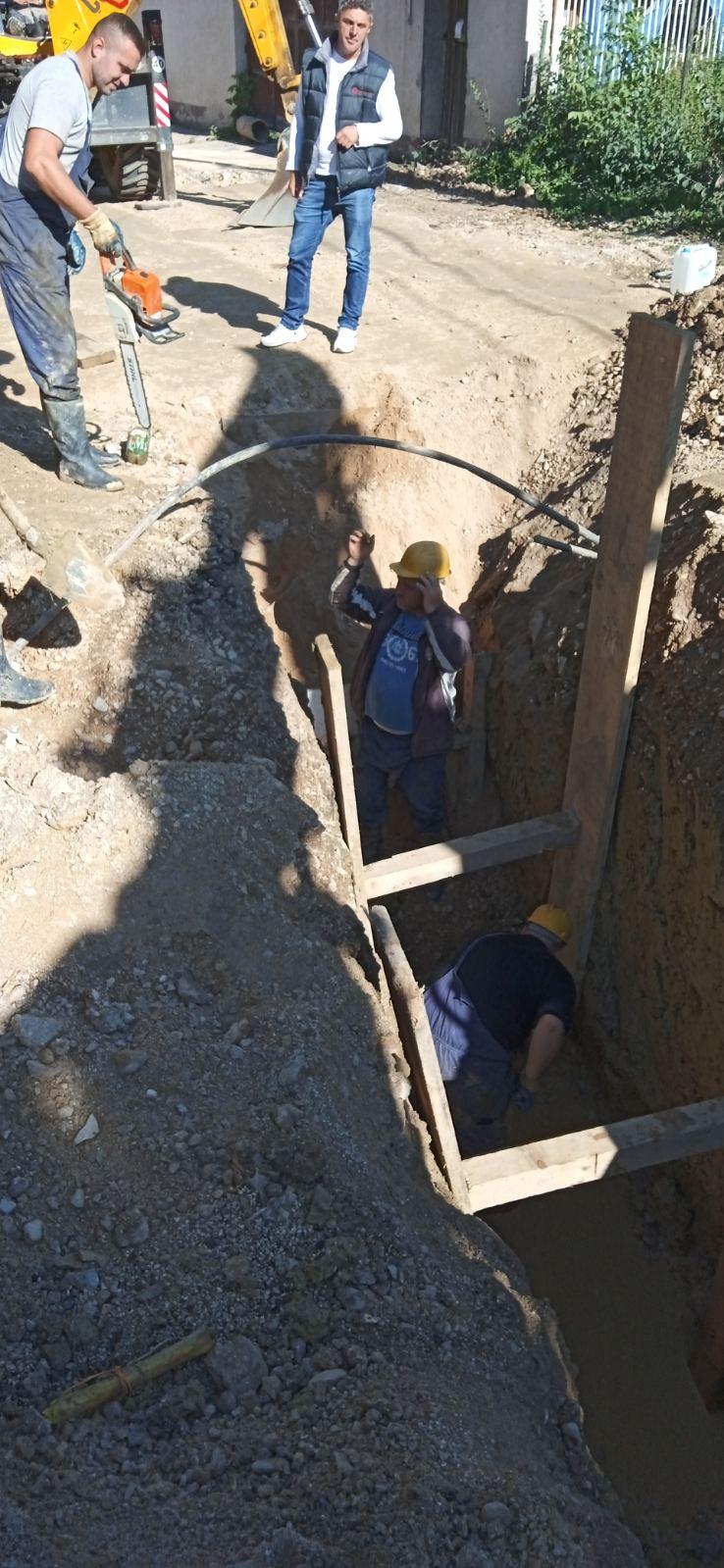 Služba održavanja kanalizacione mreže i objekata: RADOVI NA KANALIZACIONOJ MREŽI