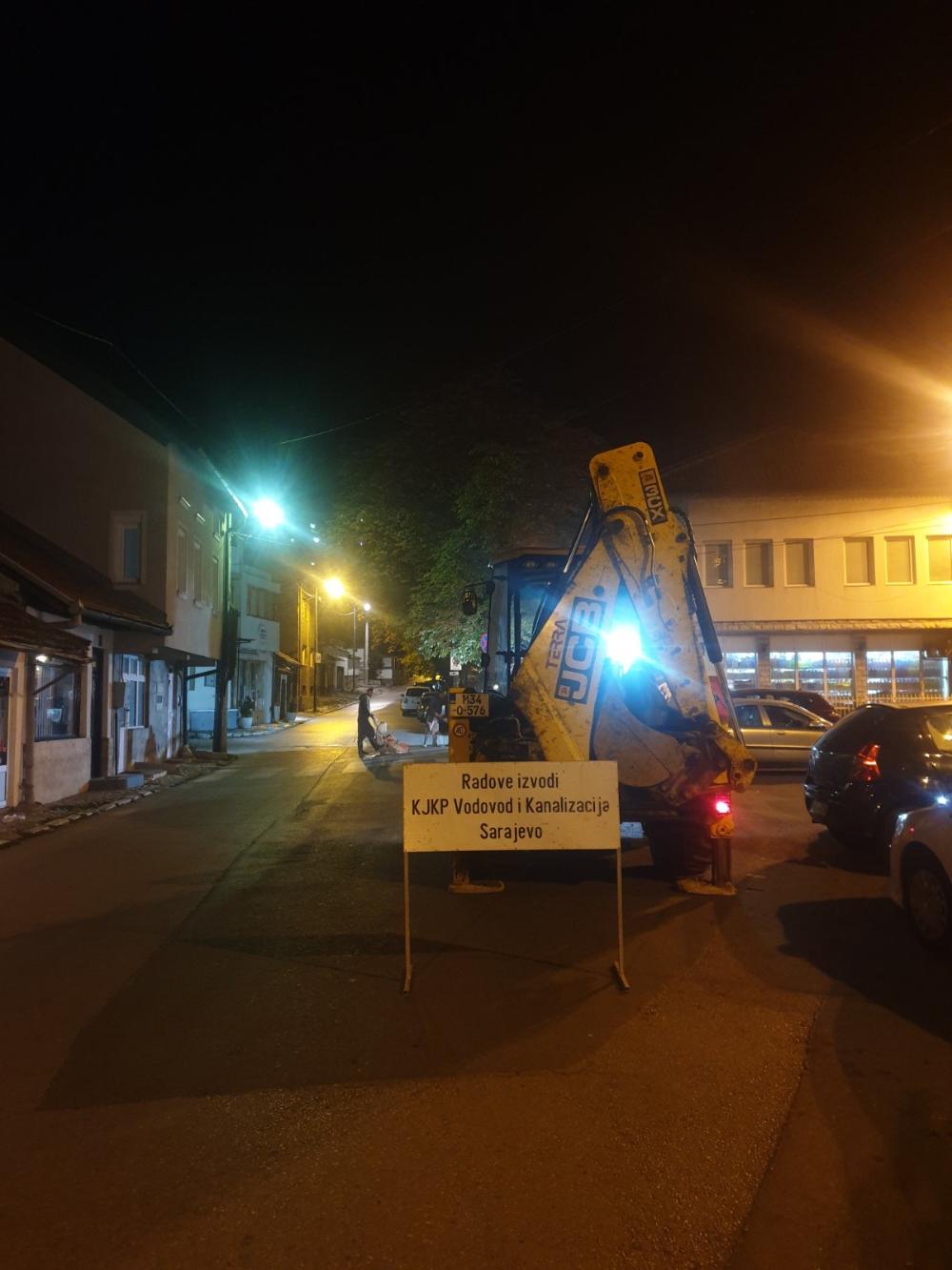 Dežurna ekipa “Vodovoda”:  POPRAVKE KVAROVA U NOĆNIM SATIMA