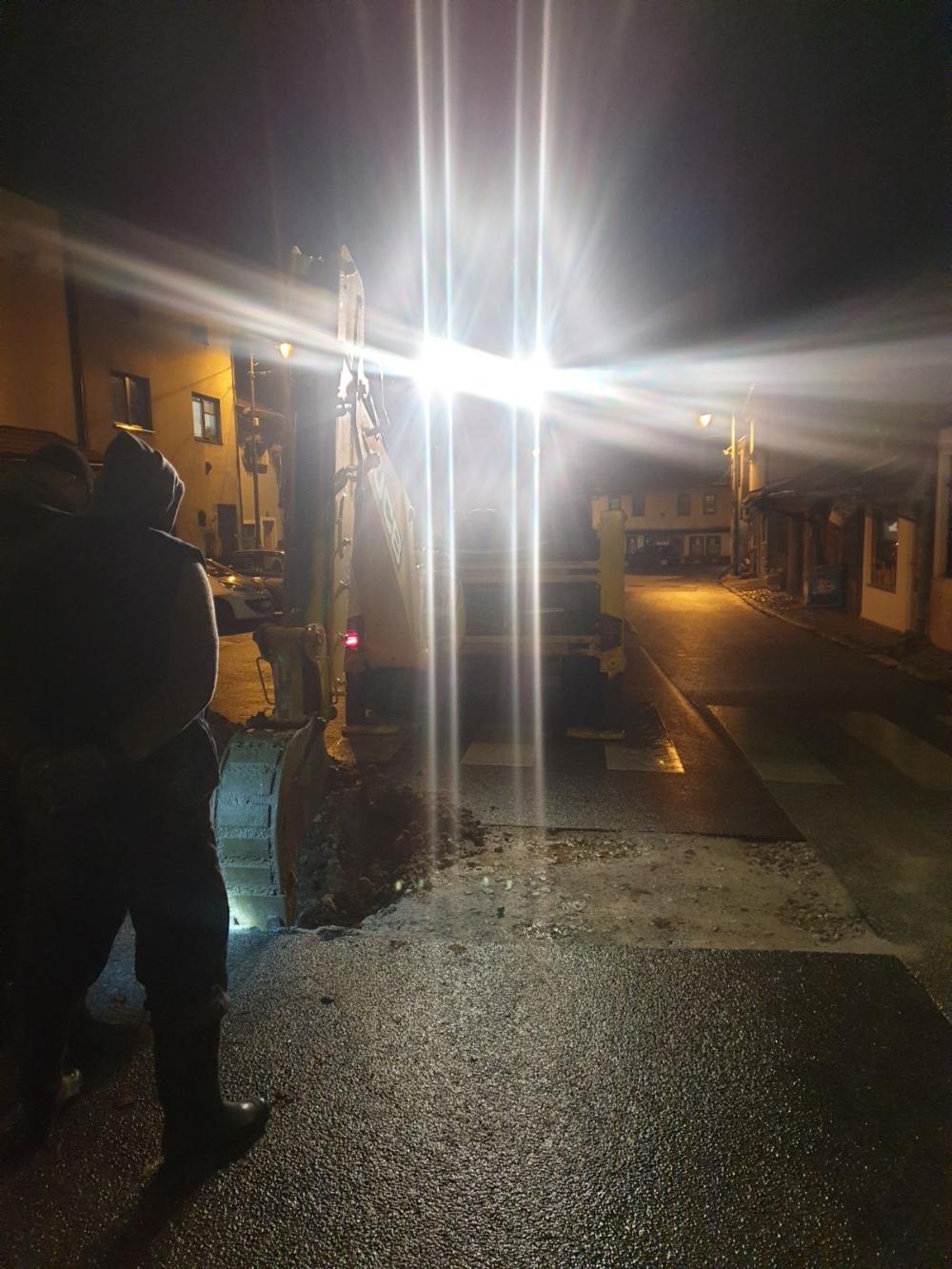 Služba za održavanje vodovodne mreže i objekata:  RADOVI NA VODOVODNOJ MREŽI
