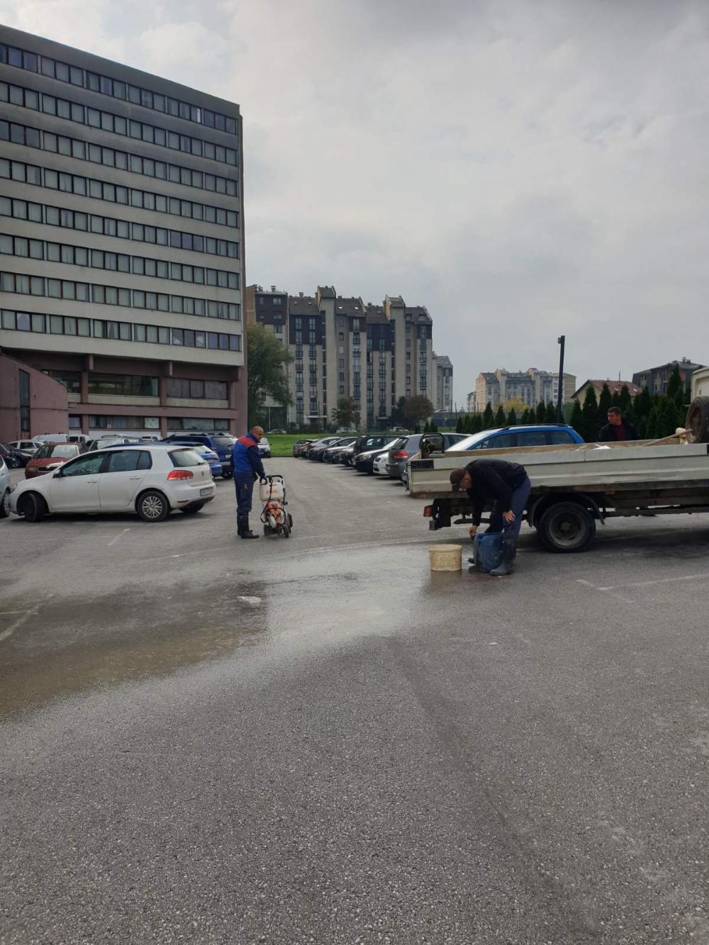 Služba za održavanje vodovodne mreže i objekata:  RADOVI NA VODOVODNOJ MREŽI