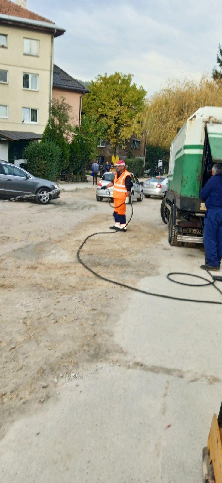 Služba održavanja kanalizacione mreže i objekata: RADOVI NA KANALIZACIONOJ MREŽI