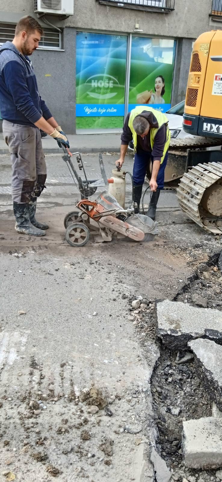 Služba održavanja kanalizacione mreže i objekata: RADOVI NA KANALIZACIONOJ MREŽI