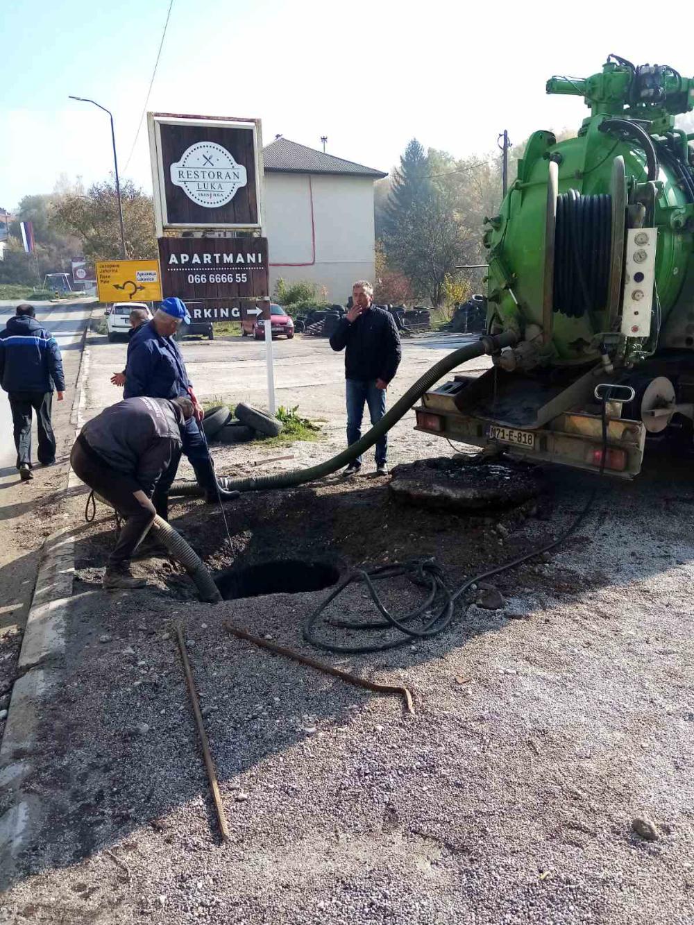 Služba održavanja kanalizacione mreže i objekata: ZAVRŠENI RADOVI U JUKIĆEVOJ ULICI 