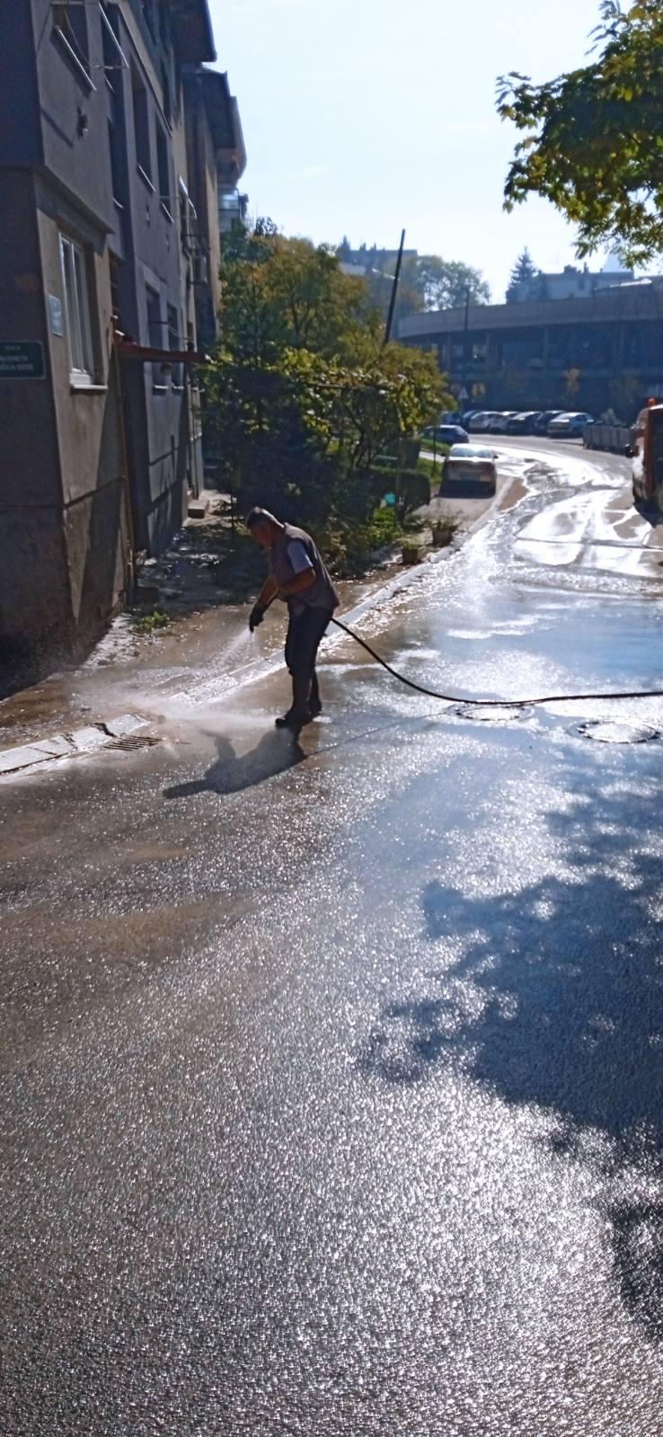 Služba održavanja kanalizacione mreže i objekata: ZAVRŠENI RADOVI U JUKIĆEVOJ ULICI 