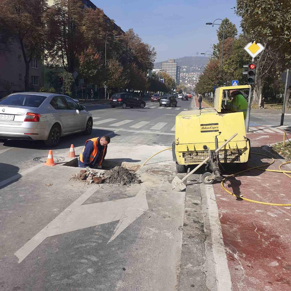 Služba održavanja kanalizacione mreže i objekata: ZAVRŠENI RADOVI U JUKIĆEVOJ ULICI 
