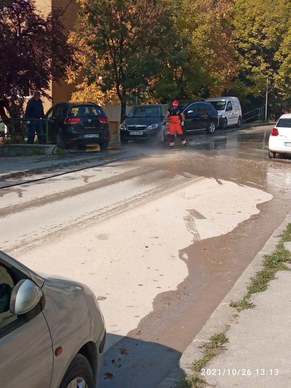 Služba održavanja kanalizacione mreže i objekata: ZAVRŠENI RADOVI U JUKIĆEVOJ ULICI 