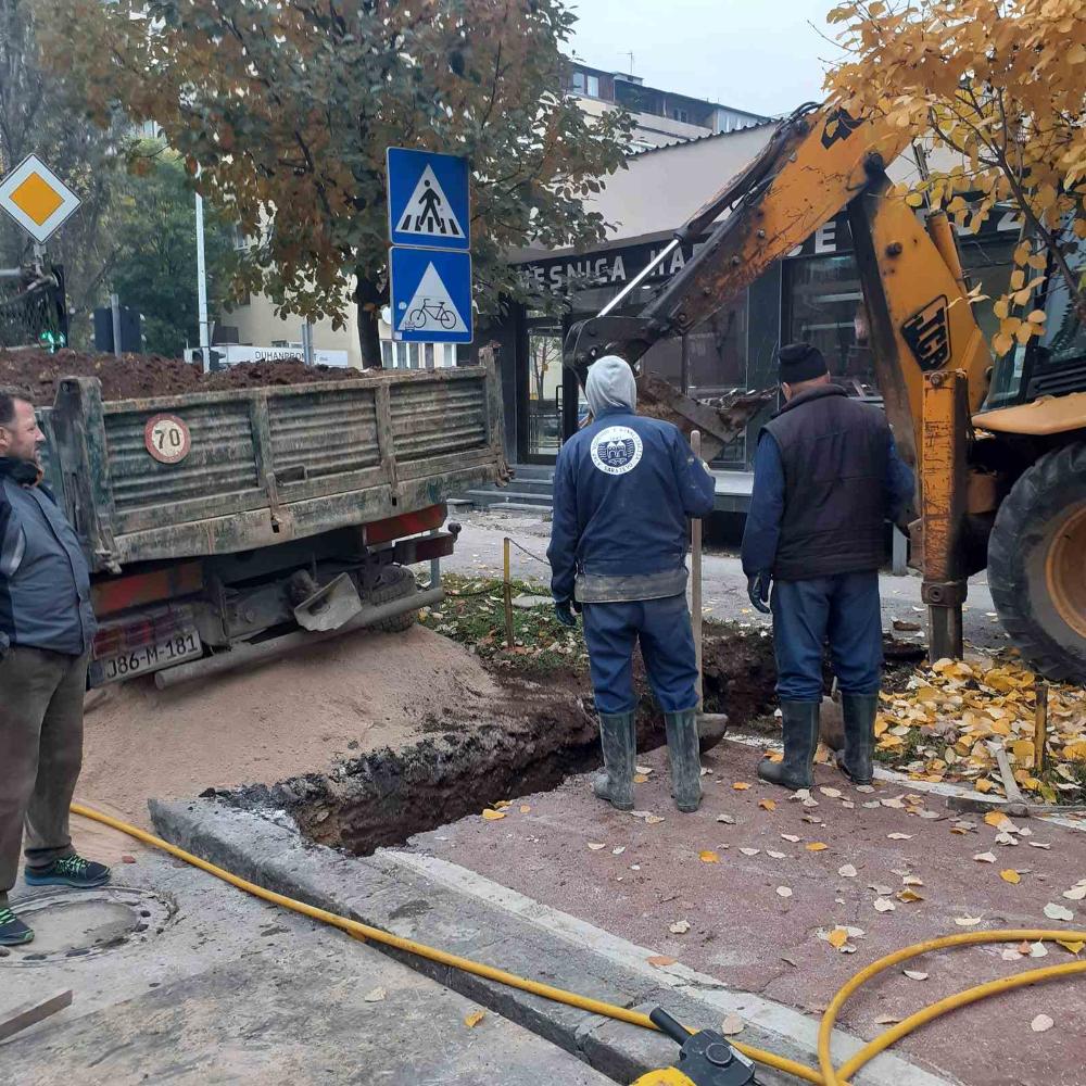 Služba održavanja kanalizacione mreže i objekata: RADOVI NA KANALIZACIONOJ MREŽI
