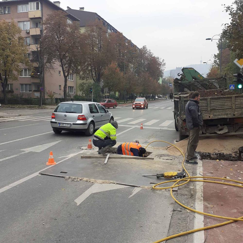 Služba održavanja kanalizacione mreže i objekata: RADOVI NA KANALIZACIONOJ MREŽI