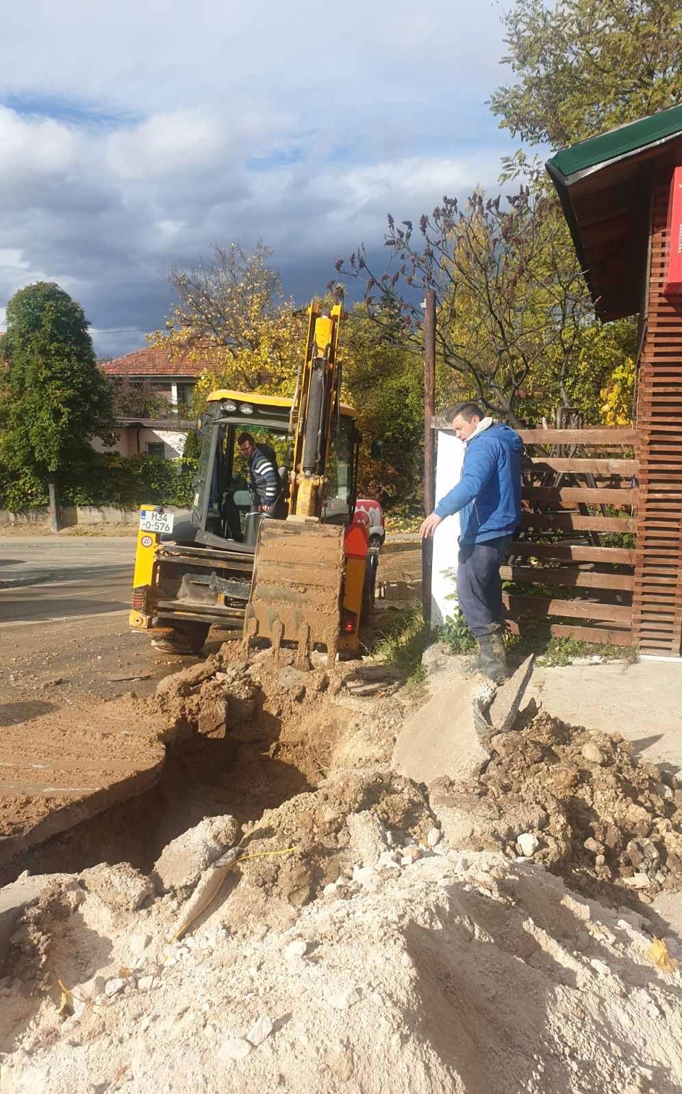 Služba za održavanje vodovodne mreže i objekata:  RADOVI NA VODOVODNOJ MREŽI