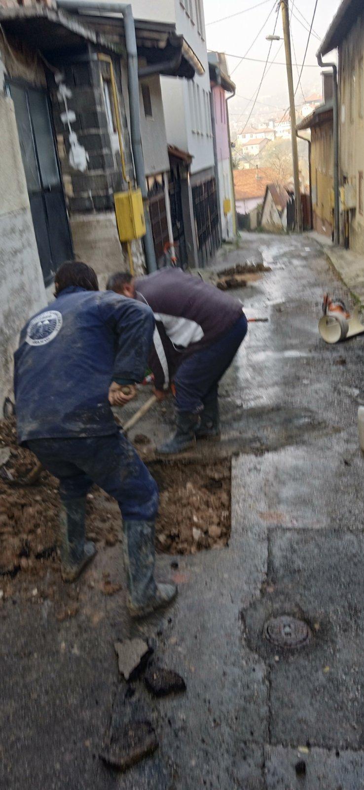 Služba održavanja kanalizacione mreže i objekata: RADOVI NA KANALIZACIONOJ MREŽI