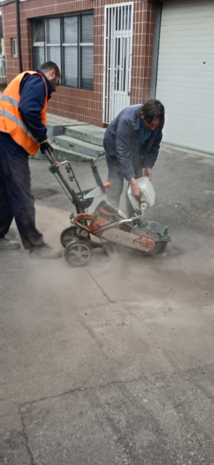 Služba održavanja kanalizacione mreže i objekata: RADOVI NA KANALIZACIONOJ MREŽI