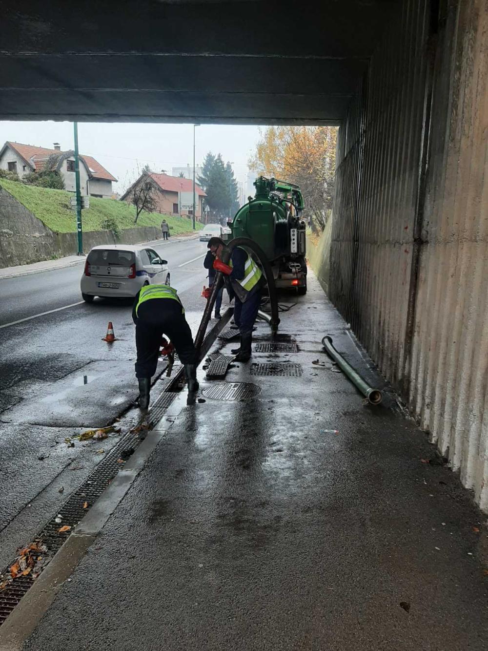 Služba održavanja kanalizacione mreže i objekata: RADOVI NA KANALIZACIONOJ MREŽI