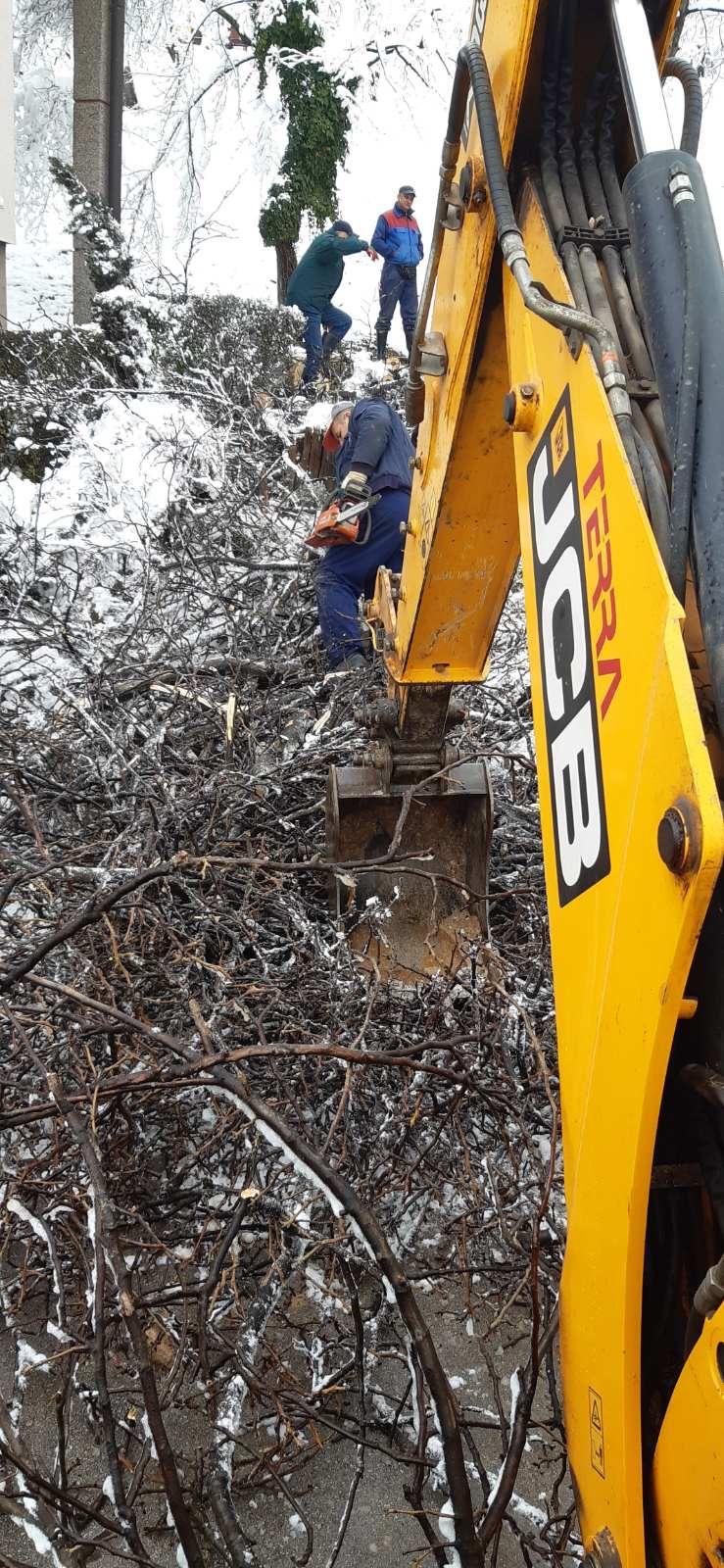 Služba za održavanje vodovodne mreže i objekata:  RADOVI NA VODOVODNOJ MREŽI