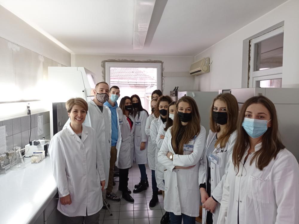  Služba za sanitarnu zaštitu i kontrolu vode:  PRAKTIČNA NASTAVA ZA STUDENTE ZDRAVSTVENIH STUDIJA UNSA