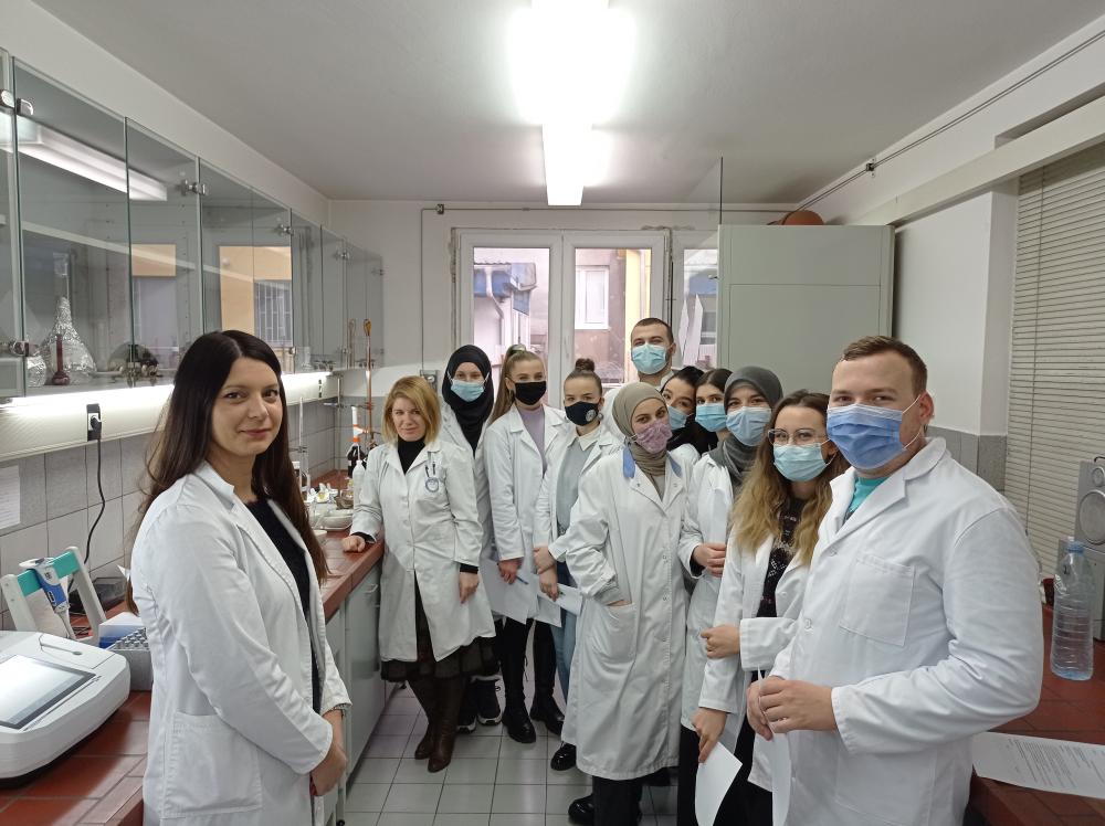  Služba za sanitarnu zaštitu i kontrolu vode:  PRAKTIČNA NASTAVA ZA STUDENTE ZDRAVSTVENIH STUDIJA UNSA