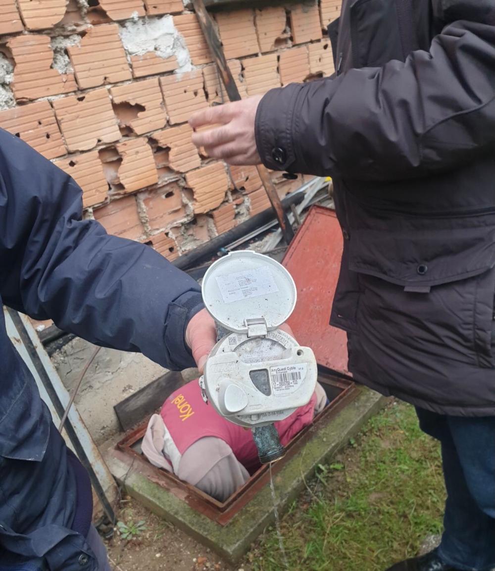 Služba za održavanje vodovodne mreže i objekata:  RADOVI NA VODOVODNOJ MREŽI