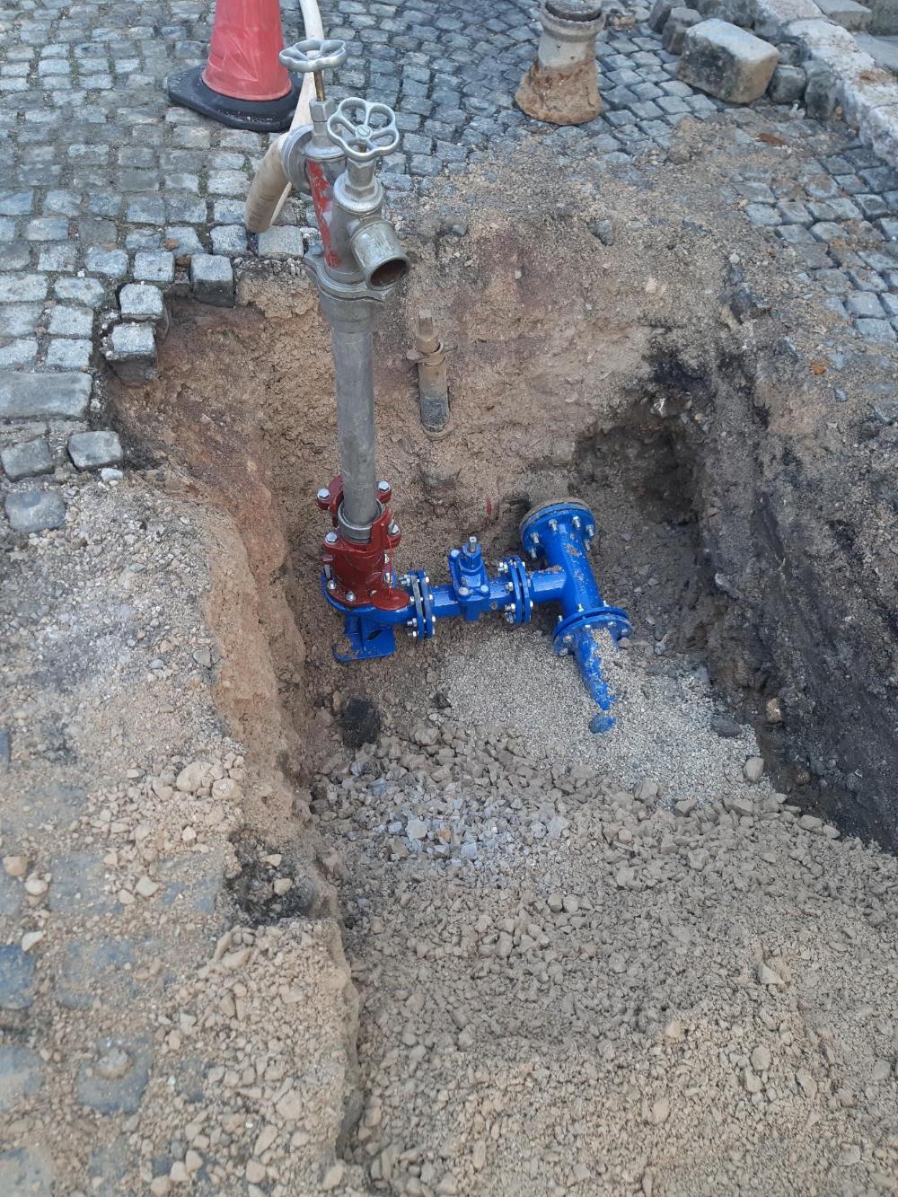 Služba za održavanje vodovodne mreže i objekata:  RADOVI NA VODOVODNOJ MREŽI