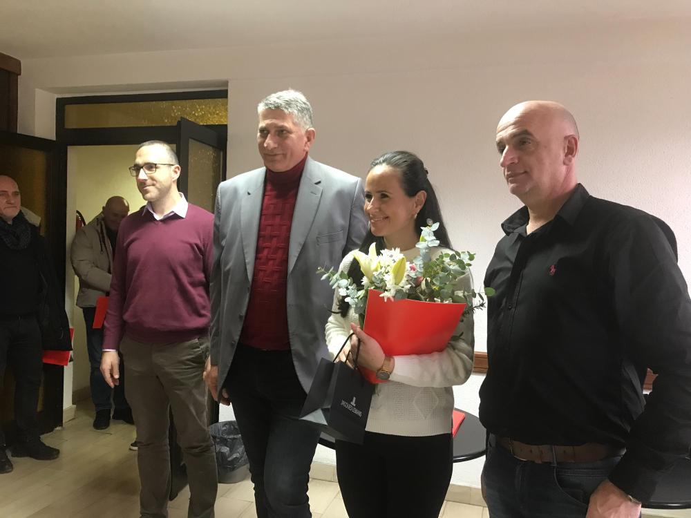 Povodom obilježavanja Dana preduzeća:  URUČENI SATOVI ZA 20 GODINA RADA 