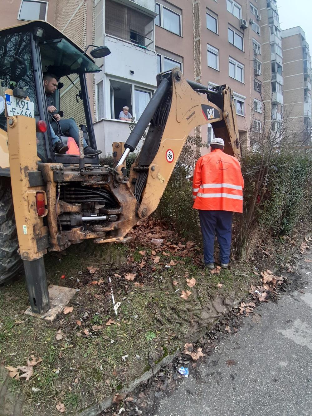 Služba za održavanje vodovodne mreže i objekata:  RADOVI NA VODOVODNOJ MREŽI
