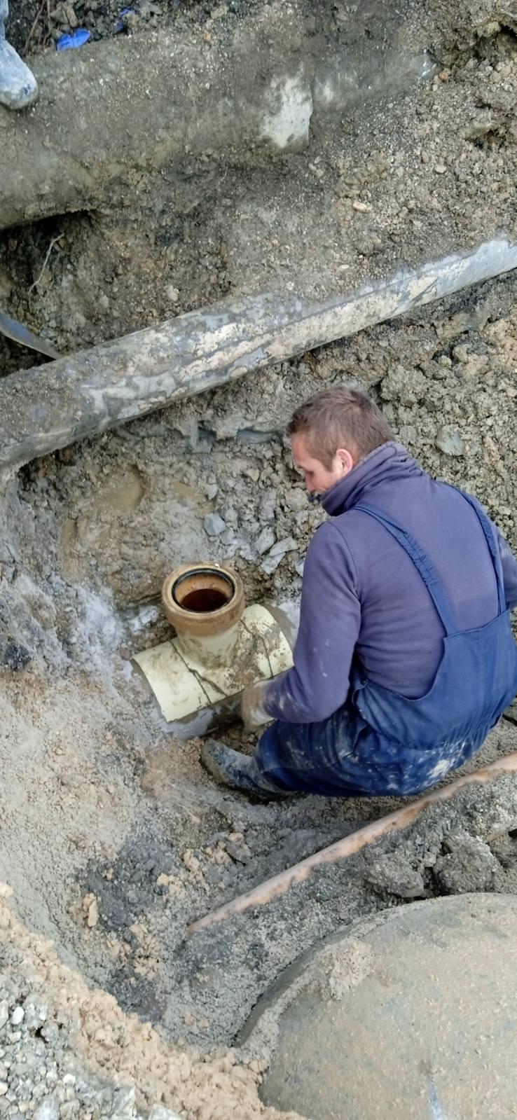 Služba održavanja kanalizacione mreže i objekata: RADOVI NA KANALIZACIONOJ MREŽI