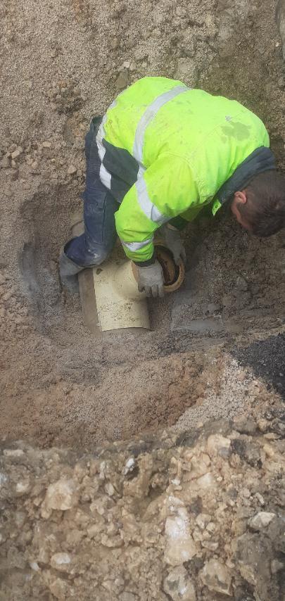 Služba održavanja kanalizacione mreže i objekata: RADOVI NA KANALIZACIONOJ MREŽI