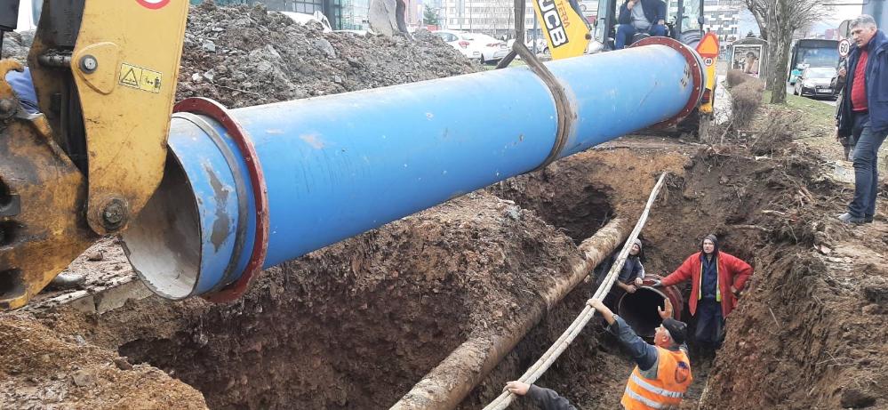 Služba za održavanje vodovodne mreže i objekata:  RADOVI NA VODOVODNOJ MREŽI