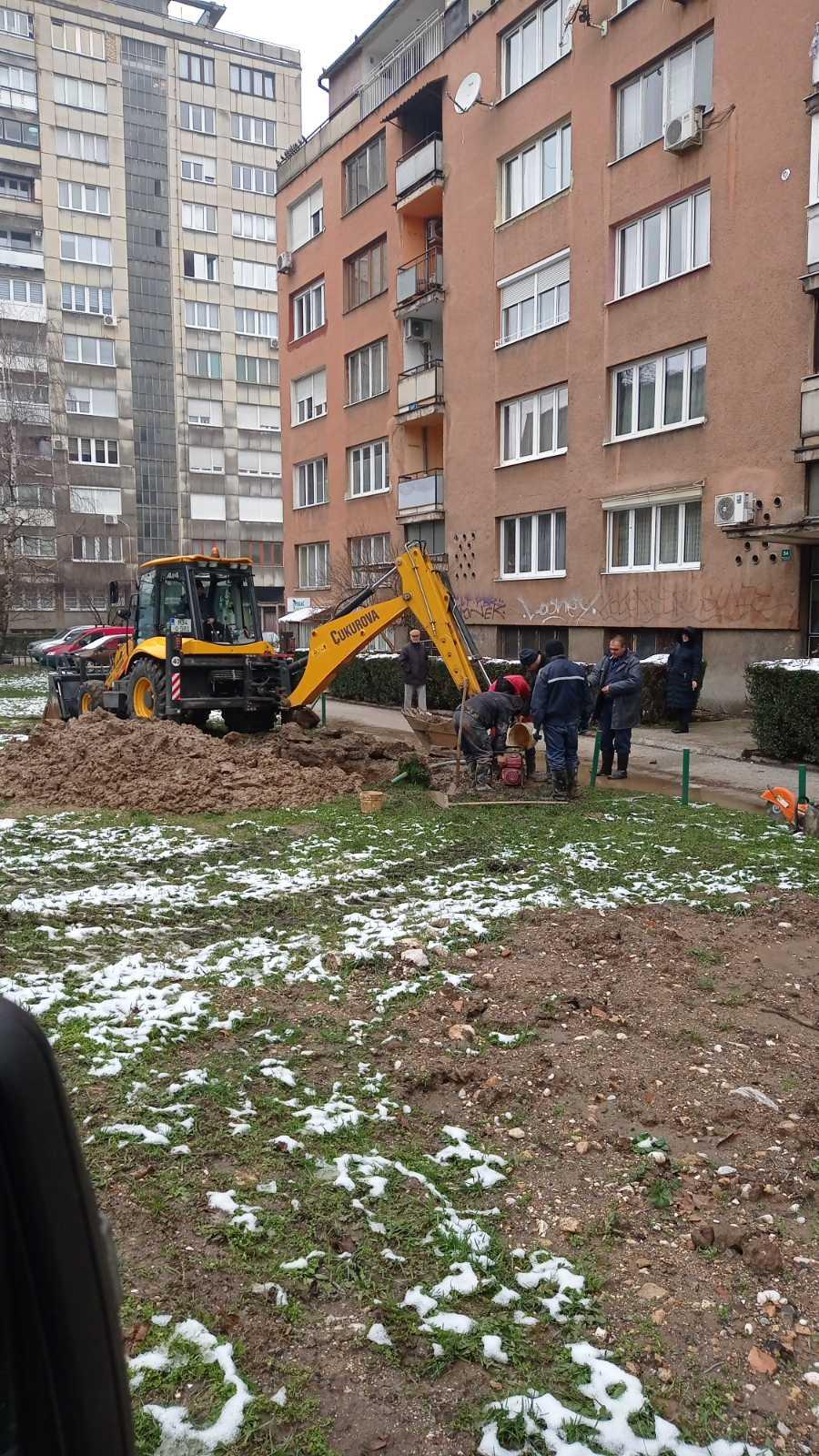 Služba za održavanje vodovodne mreže i objekata: POPRAVKE KVAROVA NA VODOVODNOJ MREŽI