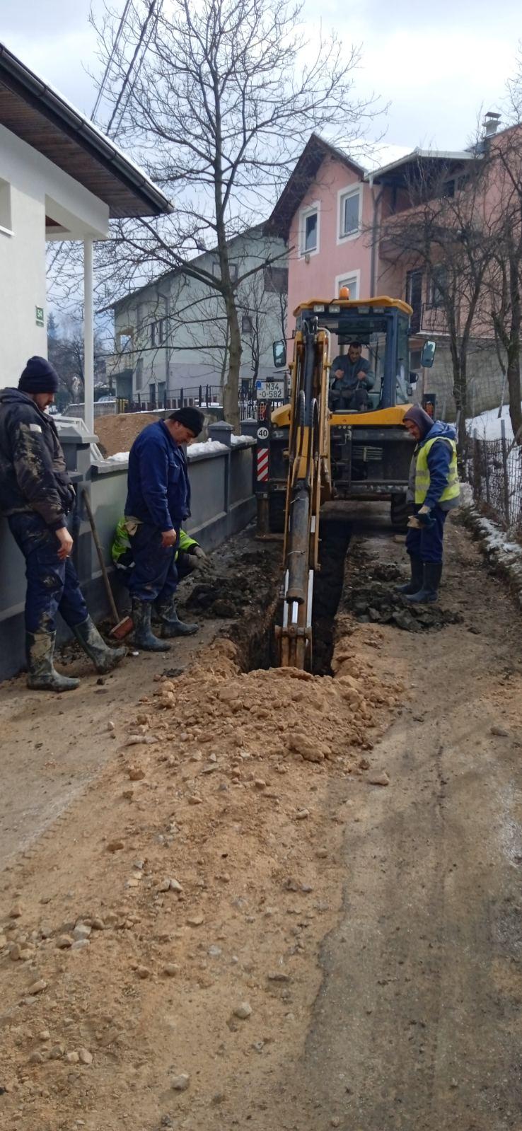 Služba održavanja kanalizacione mreže i objekata: RADOVI NA KANALIZACIONOJ MREŽI