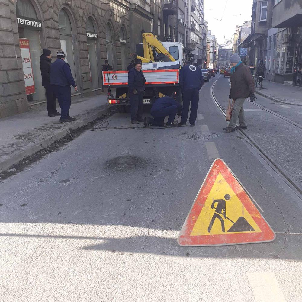 Služba održavanja kanalizacione mreže i objekata: RADOVI NA KANALIZACIONOJ MREŽI