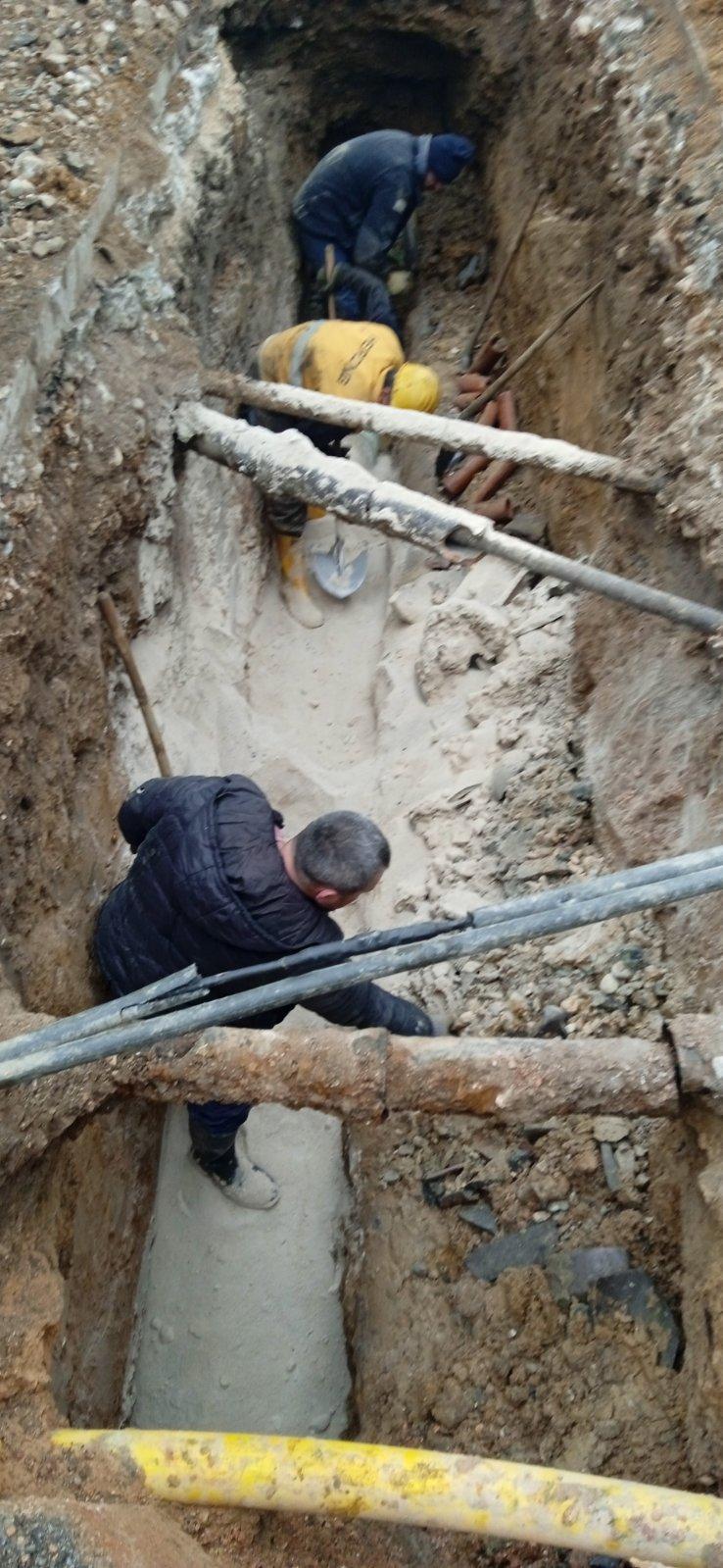 Služba održavanja kanalizacione mreže i objekata: RADOVI NA KANALIZACIONOJ MREŽI