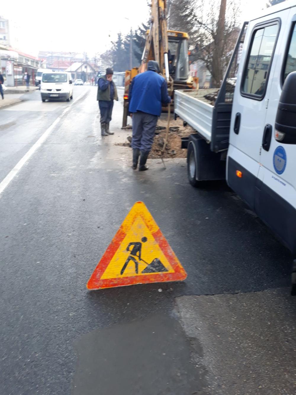 Služba za održavanje vodovodne mreže i objekata:  RADOVI NA VODOVODNOJ MREŽI