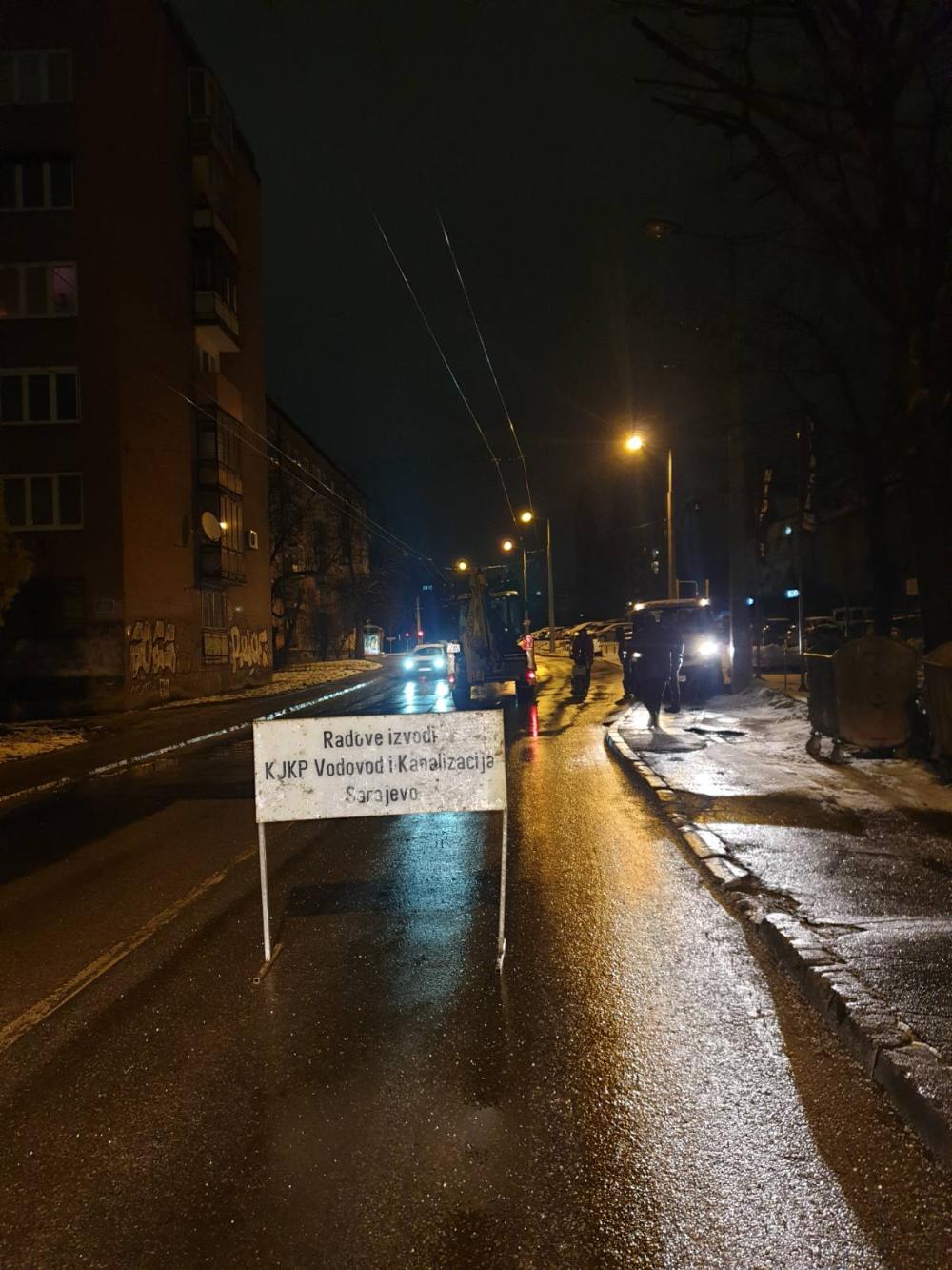 POPRAVKA KVARA TOKOM NOĆI