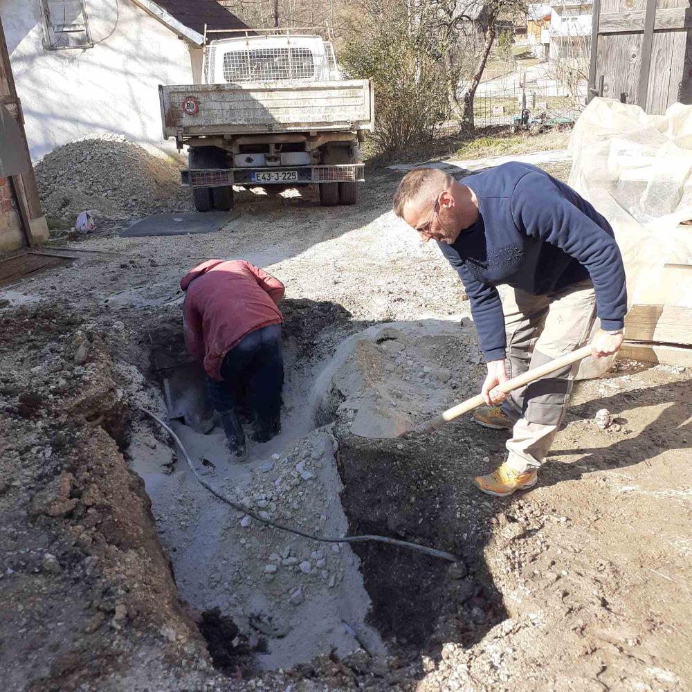 Služba održavanja kanalizacione mreže i objekata: RADOVI NA KANALIZACIONOJ MREŽI