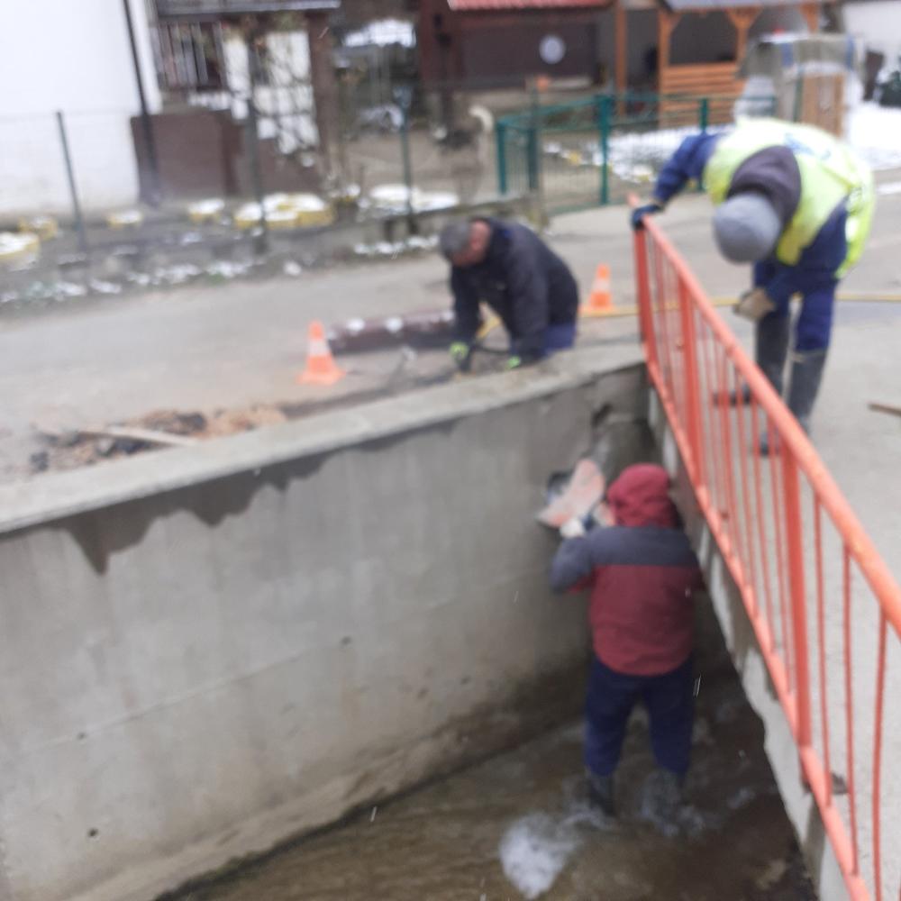Služba održavanja kanalizacione mreže i objekata: RADOVI NA KANALIZACIONOJ MREŽI