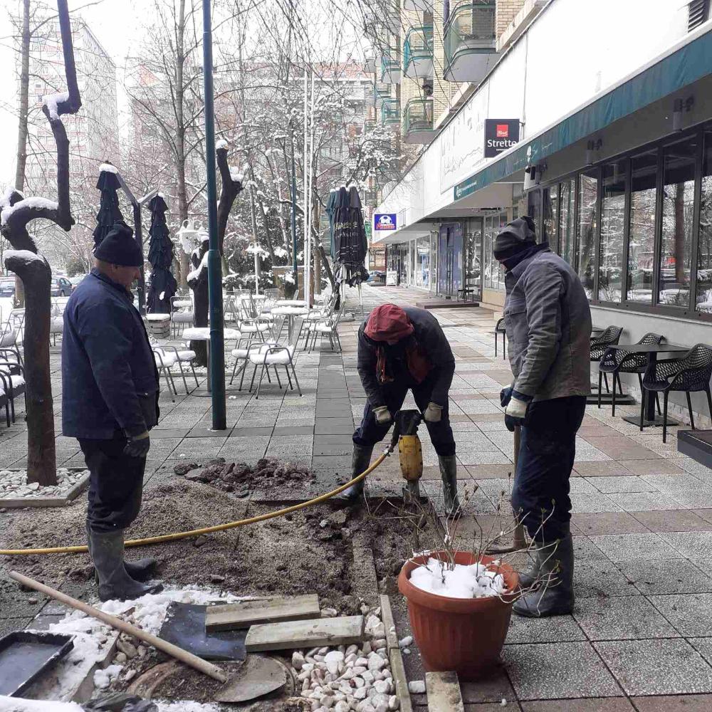 Služba održavanja kanalizacione mreže i objekata: RADOVI NA KANALIZACIONOJ MREŽI