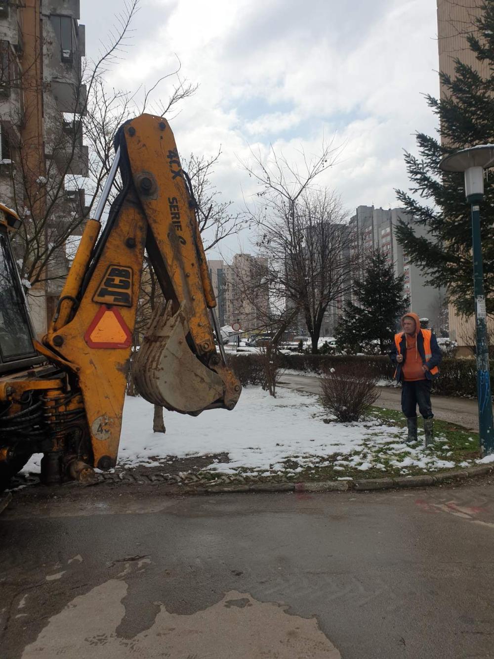 Služba za održavanje vodovodne mreže i objekata:  RADOVI NA VODOVODNOJ MREŽI