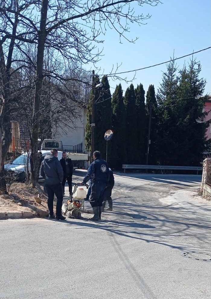 Služba za održavanje vodovodne mreže i objekata:  RADOVI NA VODOVODNOJ MREŽI