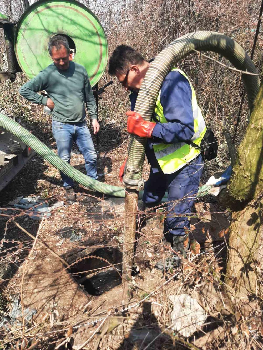Služba održavanja kanalizacione mreže i objekata: RADOVI NA KANALIZACIONOJ MREŽI