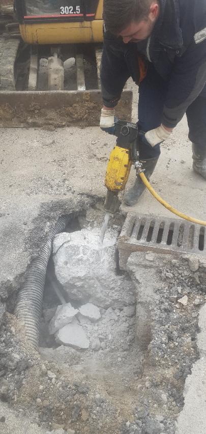 Služba održavanja kanalizacione mreže i objekata: RADOVI NA KANALIZACIONOJ MREŽI