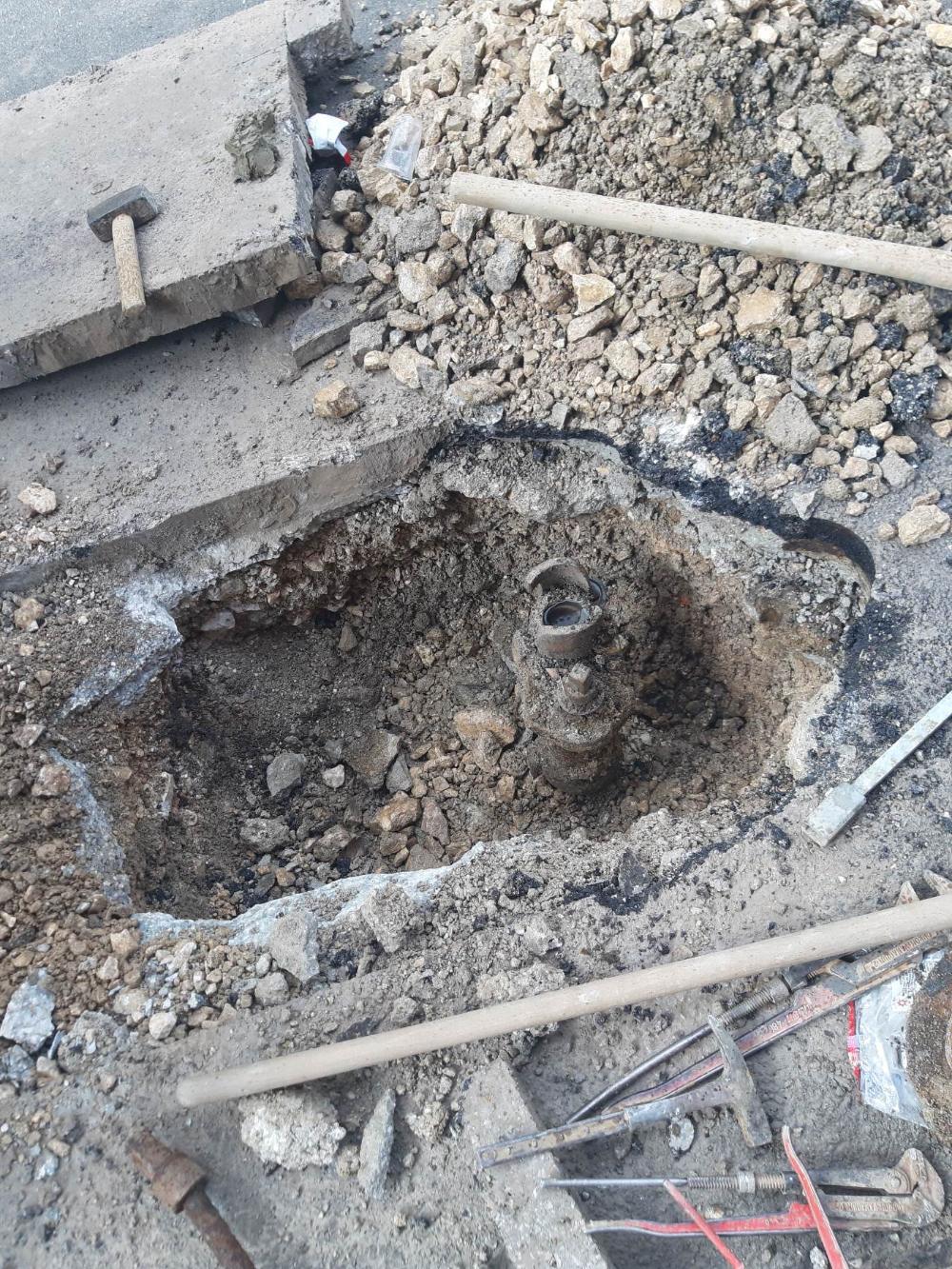 Služba za održavanje vodovodne mreže i objekata:  RADOVI NA VODOVODNOJ MREŽI