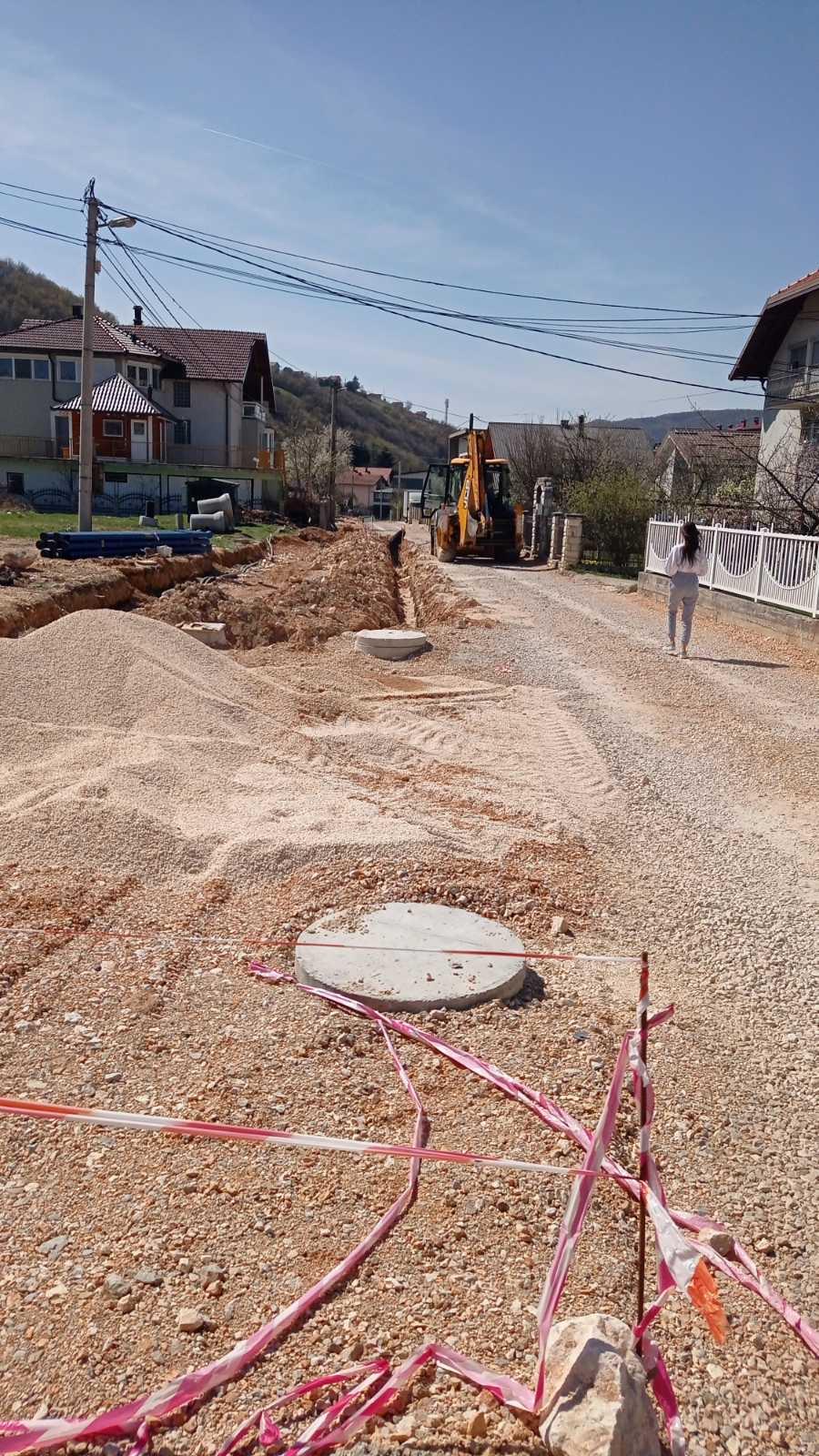 Služba za održavanje vodovodne mreže i objekata:  RADOVI NA VODOVODNOJ MREŽI