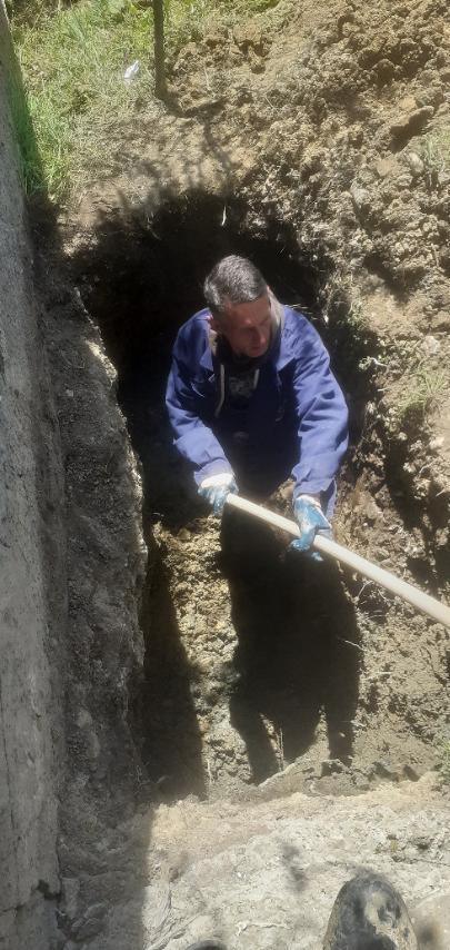 Služba održavanja kanalizacione mreže i objekata:  RADOVI NA KANALIZACIONOJ MREŽI