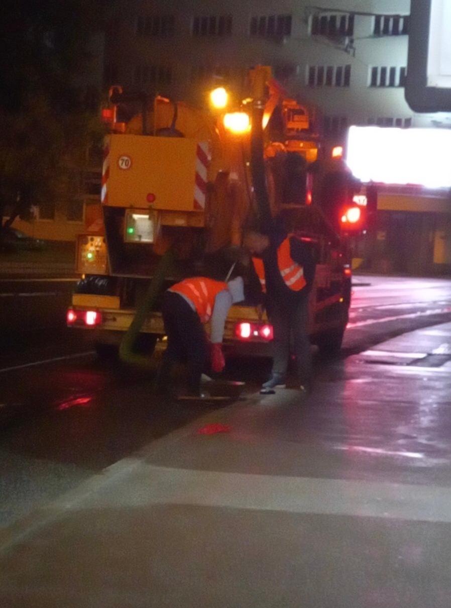 Služba održavanja kanalizacione mreže i objekata: RAD U TREĆOJ SMJENI