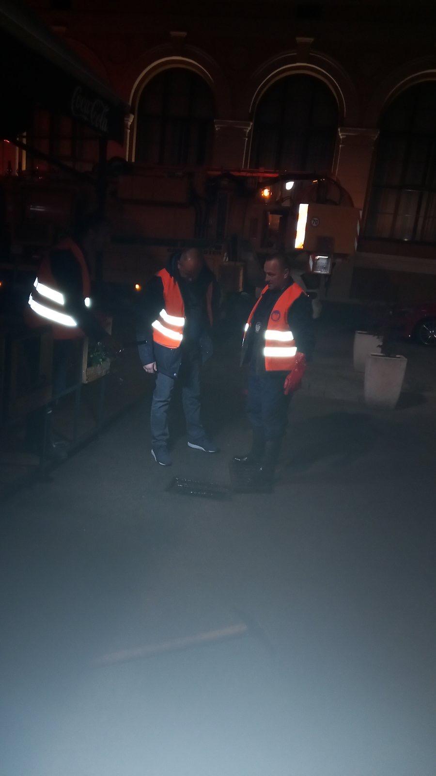 Služba održavanja kanalizacione mreže i objekata: RAD U TREĆOJ SMJENI