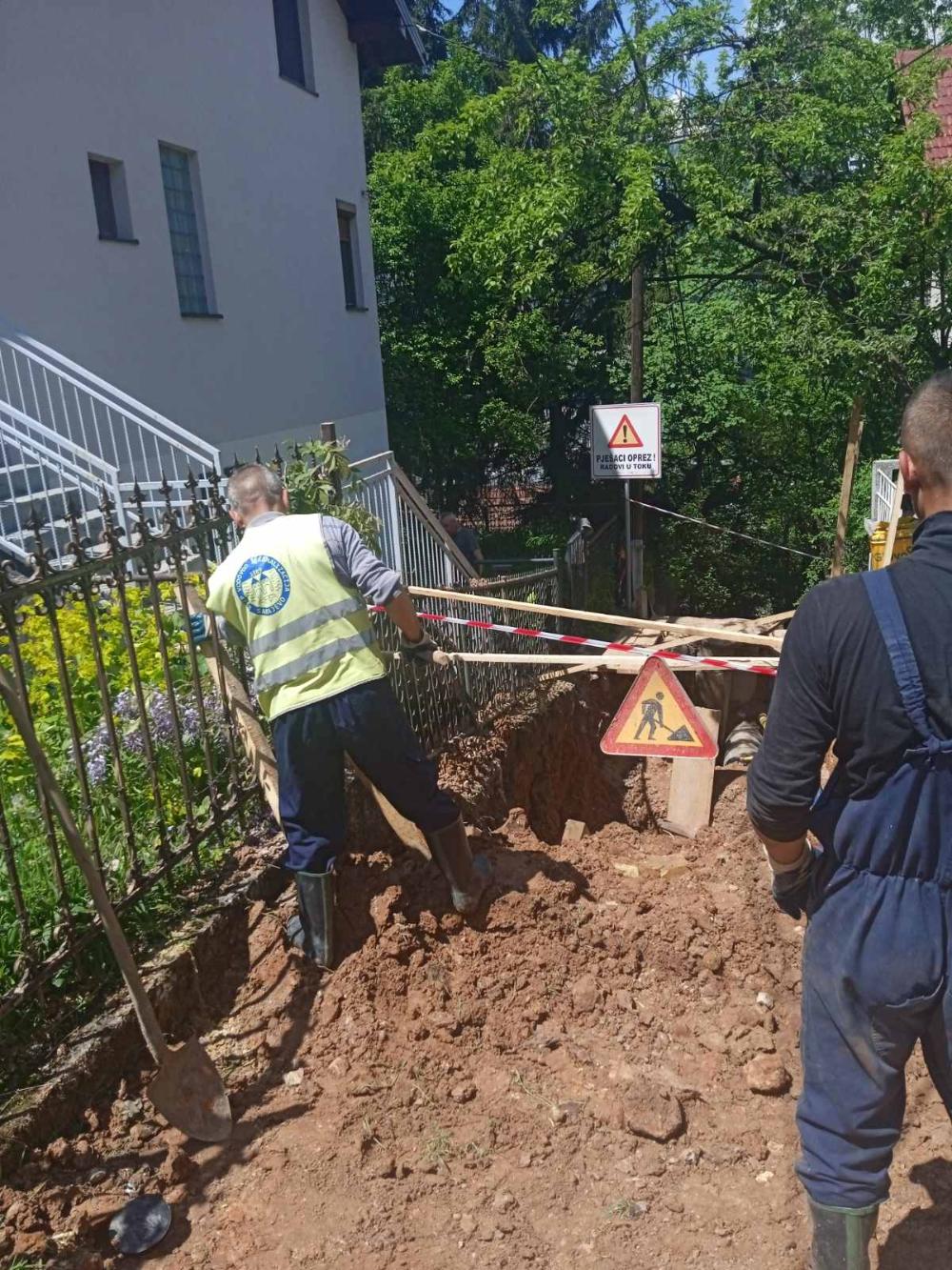 Služba održavanja kanalizacione mreže i objekata: RADOVI NA KANALIZACIONOJ MREŽI