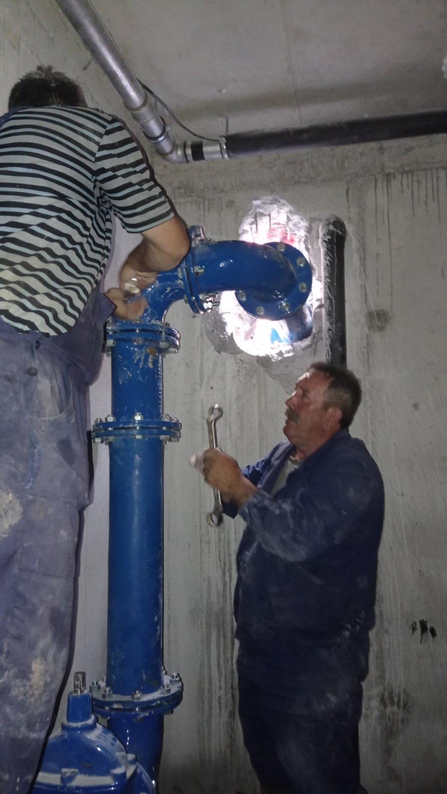 Služba za održavanje vodovodne mreže i objekata:  RADOVI NA VODOVODNOJ MREŽI